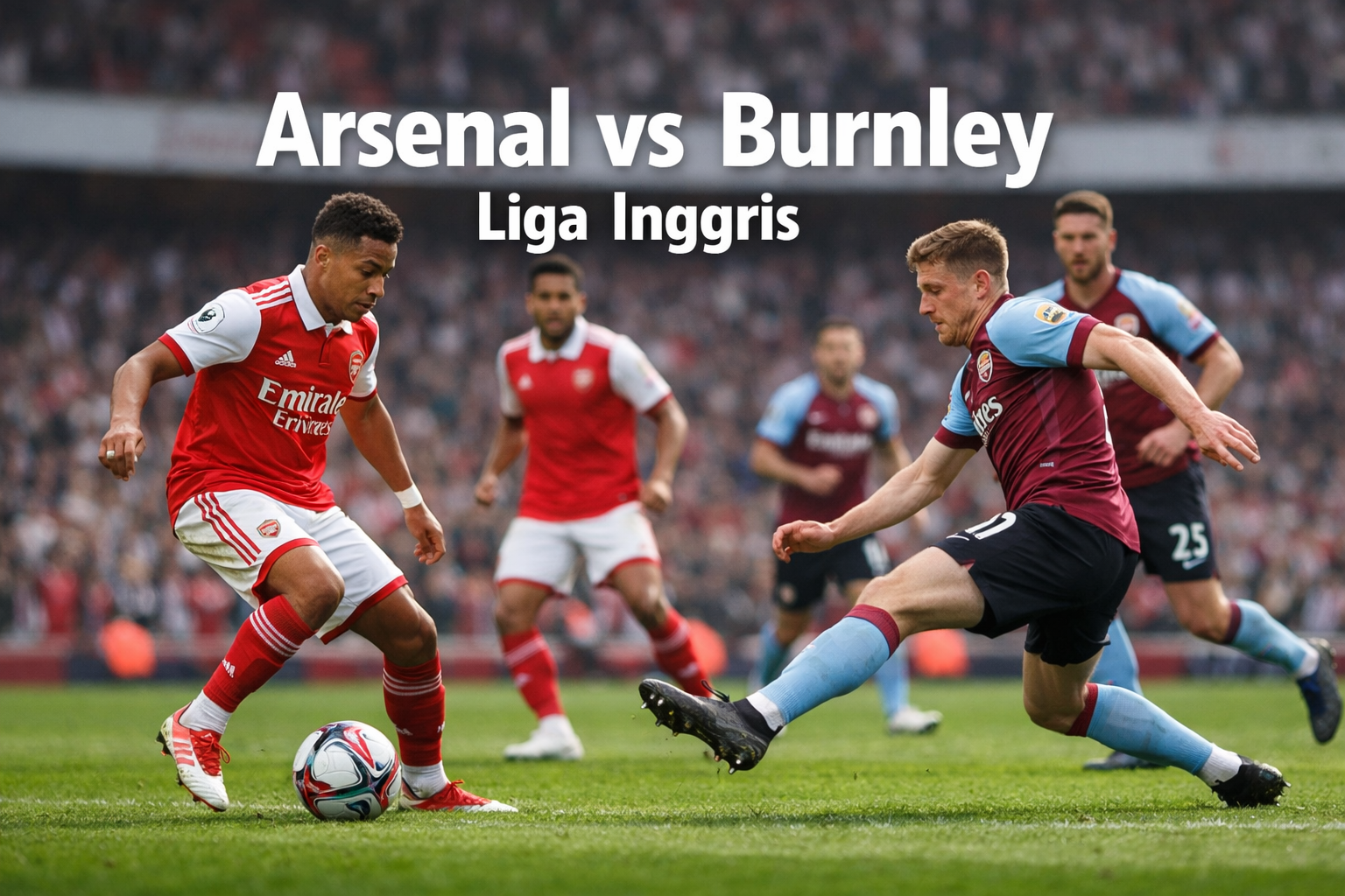 Tigoals - Arsenal vs Burnley Liga Inggris Dini Hari Ini Pukul 02.00 WIB Pertandingan Besar Premier League yang Penuh Sorotan