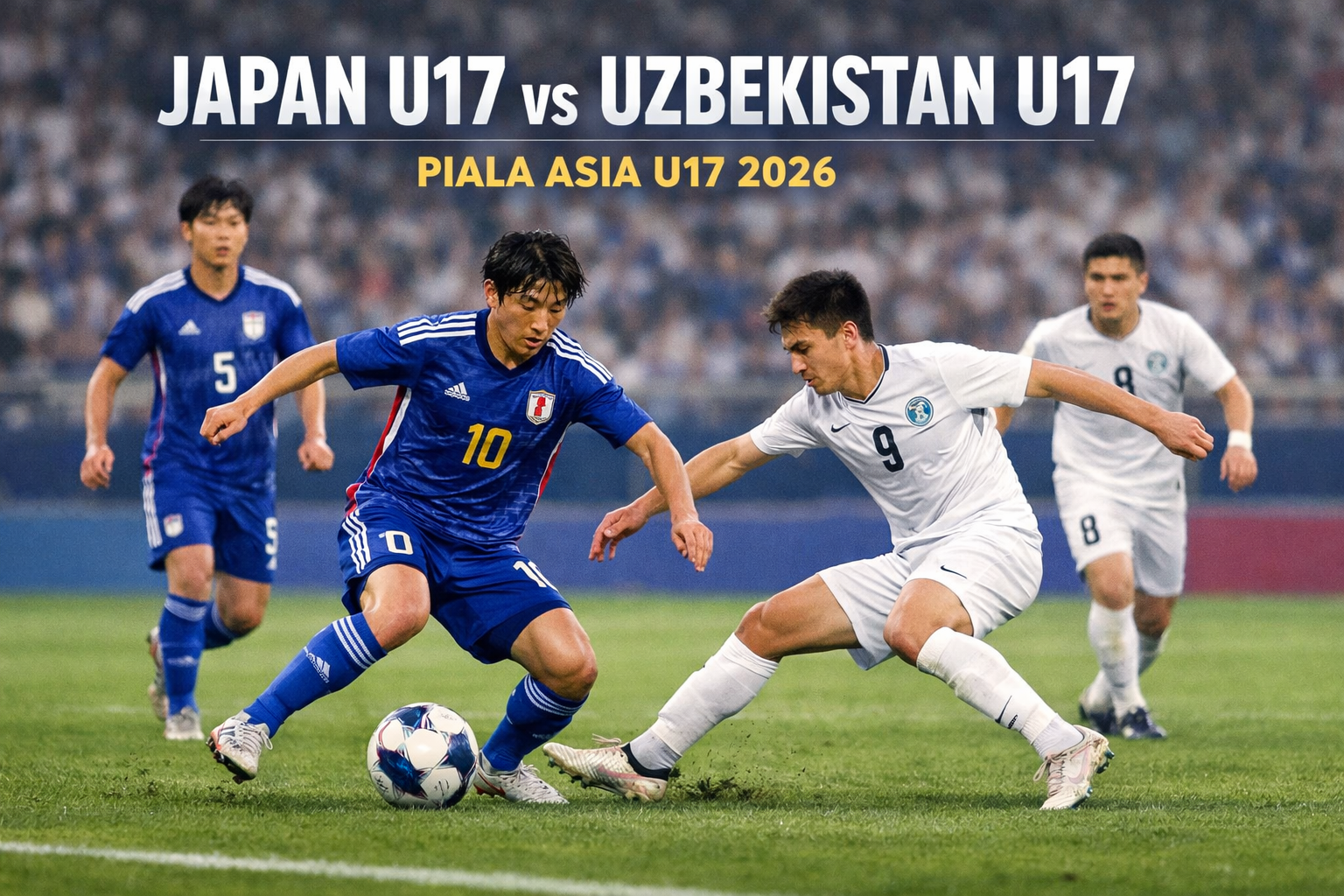 Tigoals Prediksi Japan U17 vs Uzbekistan U17 Akan Dipenuhi Serangan Cepat dan Intensitas Tinggi Malam Ini