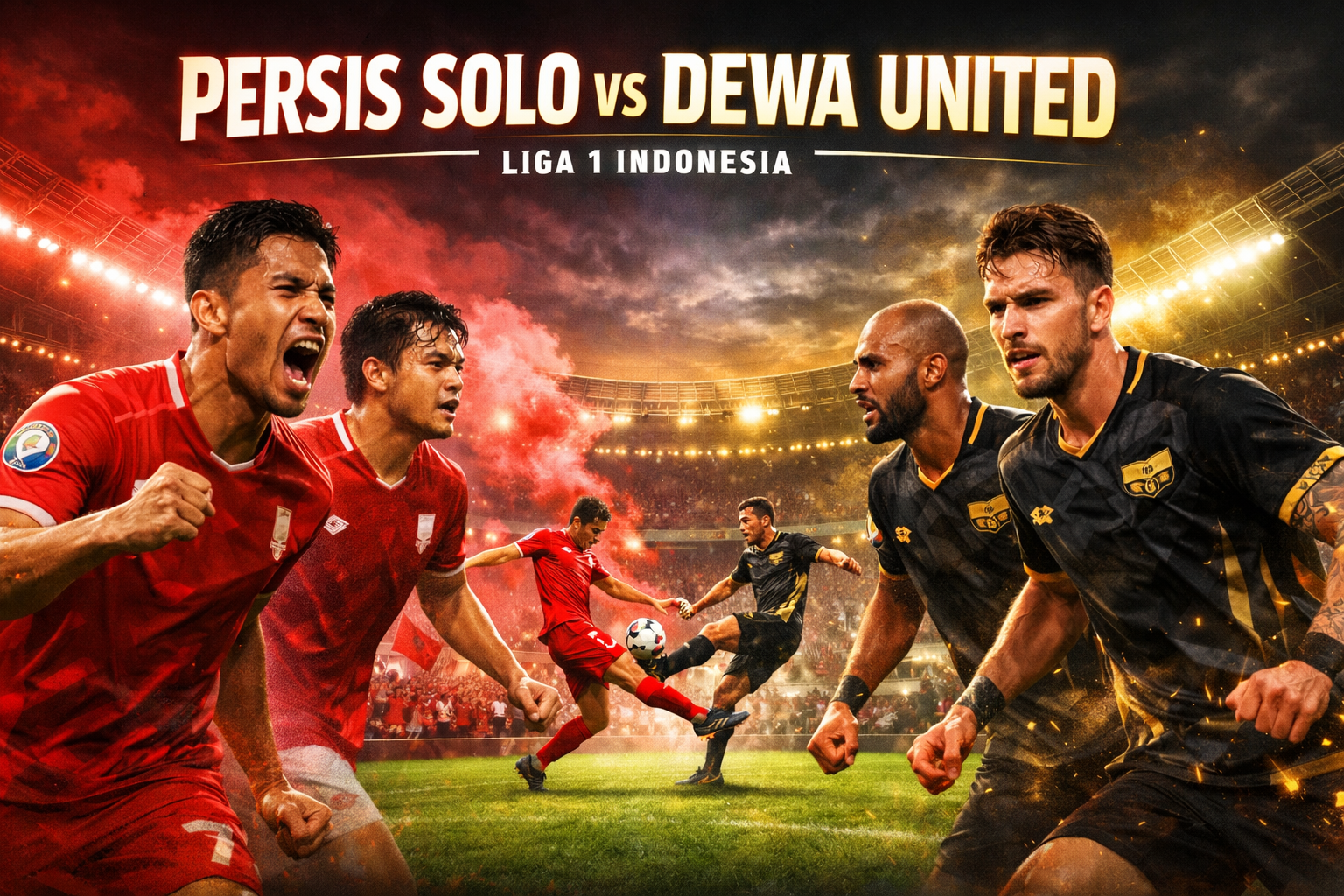 Tigoals Prediksi Pertarungan Sengit Persis Solo Kontra Dewa United dalam Perebutan Poin Penting Liga 1