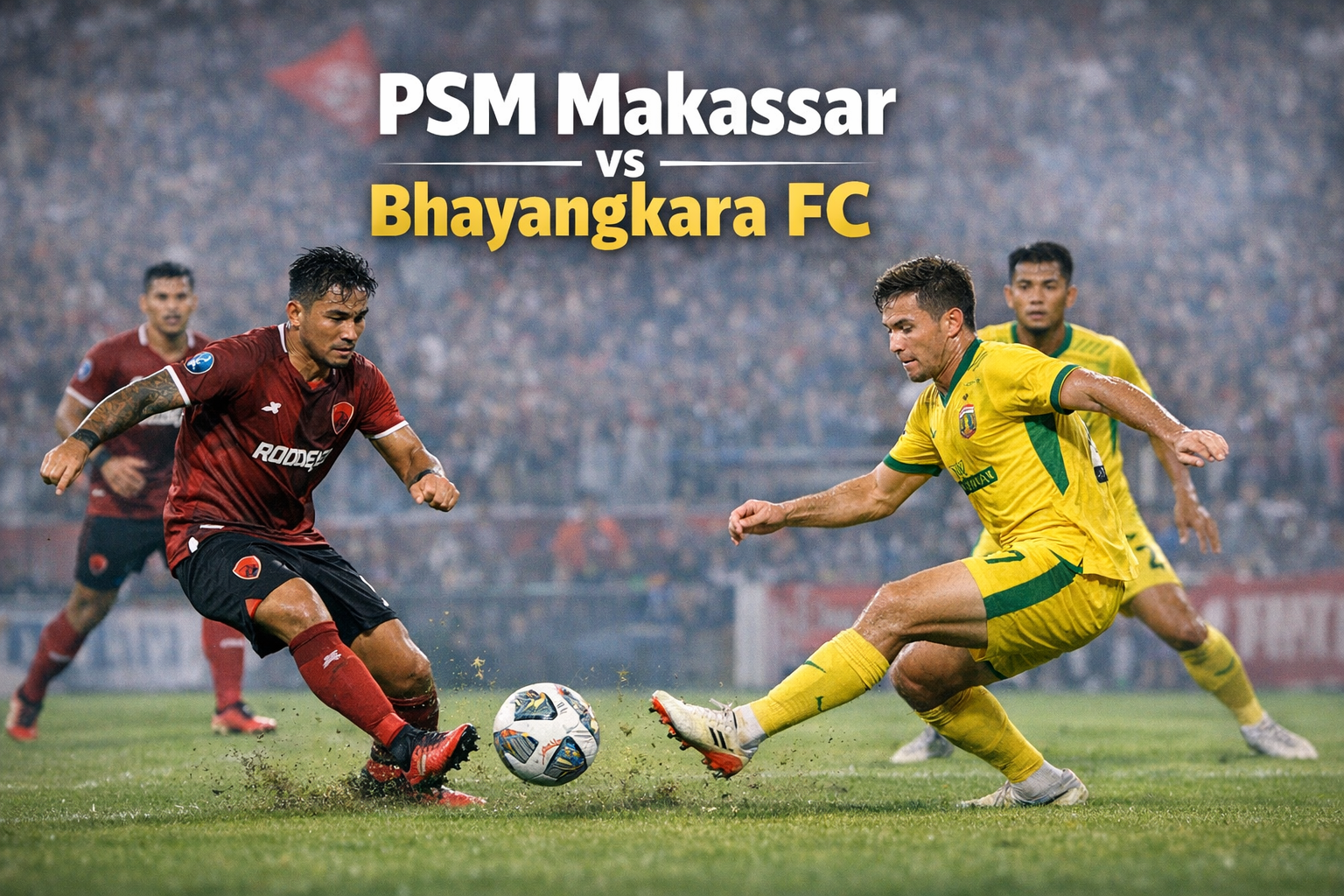 Tigoals Soroti Laga PSM Makassar vs Bhayangkara FC Liga 1 Indonesia Sore Ini Jam 15.30 WIB yang Krusial