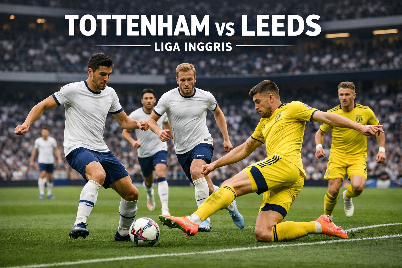 Tottenham vs Leeds Liga Inggris Malam Ini Bersama Tigoals - Duel Pukul 02.00 WIB Diprediksi Sarat Drama dan Adu Mental