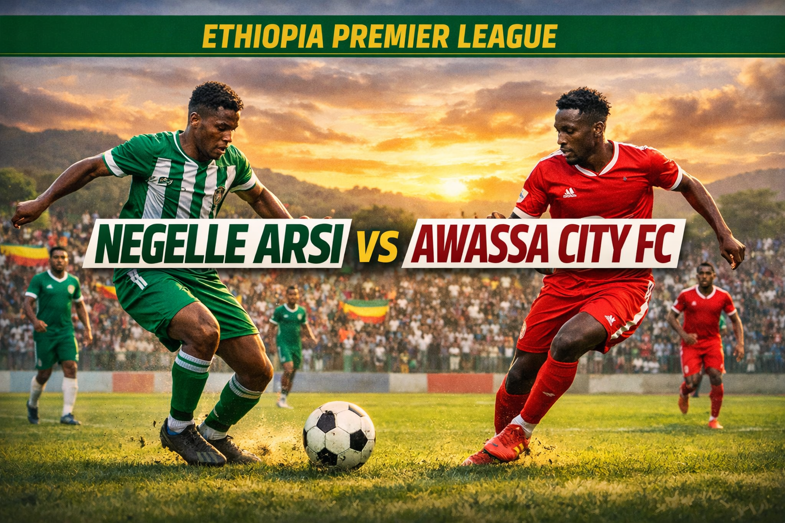Prediksi Negelle Arsi vs Awassa City FC Pukul 17.00 WIB Bersama Tigoals: Siapa Lebih Unggul di Laga Penting Ini?