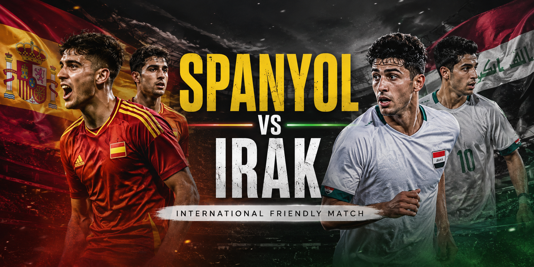 Tigoals : Duel Spanyol dan Irak, Pertandingan Krusial dalam International Friendly Match