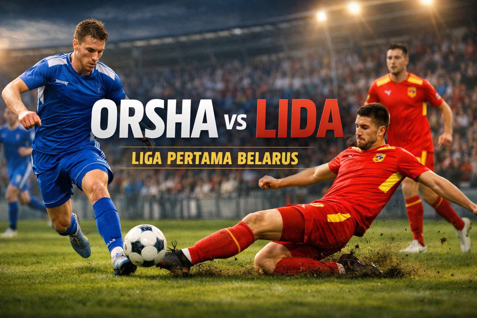 Tigoals Hadir dengan Orsha vs Lida Liga Pertama Belarus yang Digelar Sore Ini Pukul 17.00 WIB