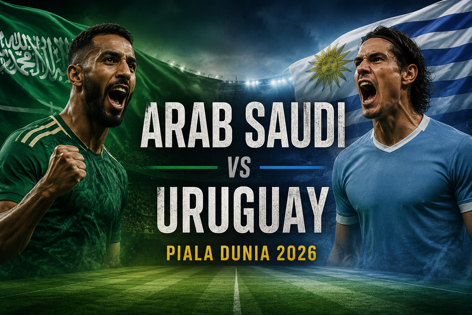 Tigoals Hadir Membuka Hari dengan Arab Saudi vs Uruguay Piala Dunia 2026 yang Sarat Antusiasme Pada Pukul 05.00 WIB