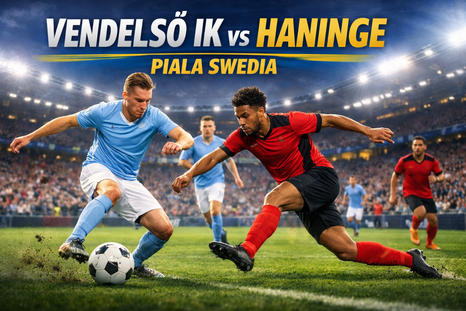 Tigoals Hadir Menemani Keseruan Vendelso IK vs Haninge Piala Swedia Dini Hari Ini Pukul 00.00 WIB