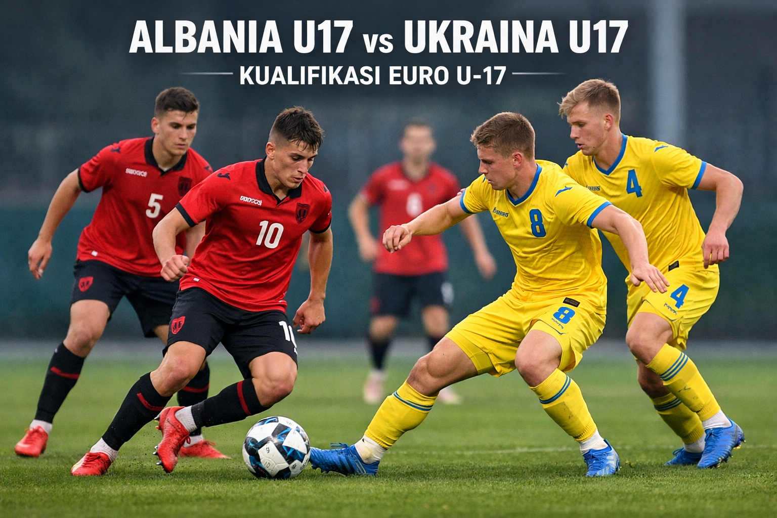 Tigoals Mengulas Nilai Strategis Pertandingan Albania U17 vs Ukraina U17 di Kualifikasi Euro U-17 Malam Ini Pukul 22.00 WIB