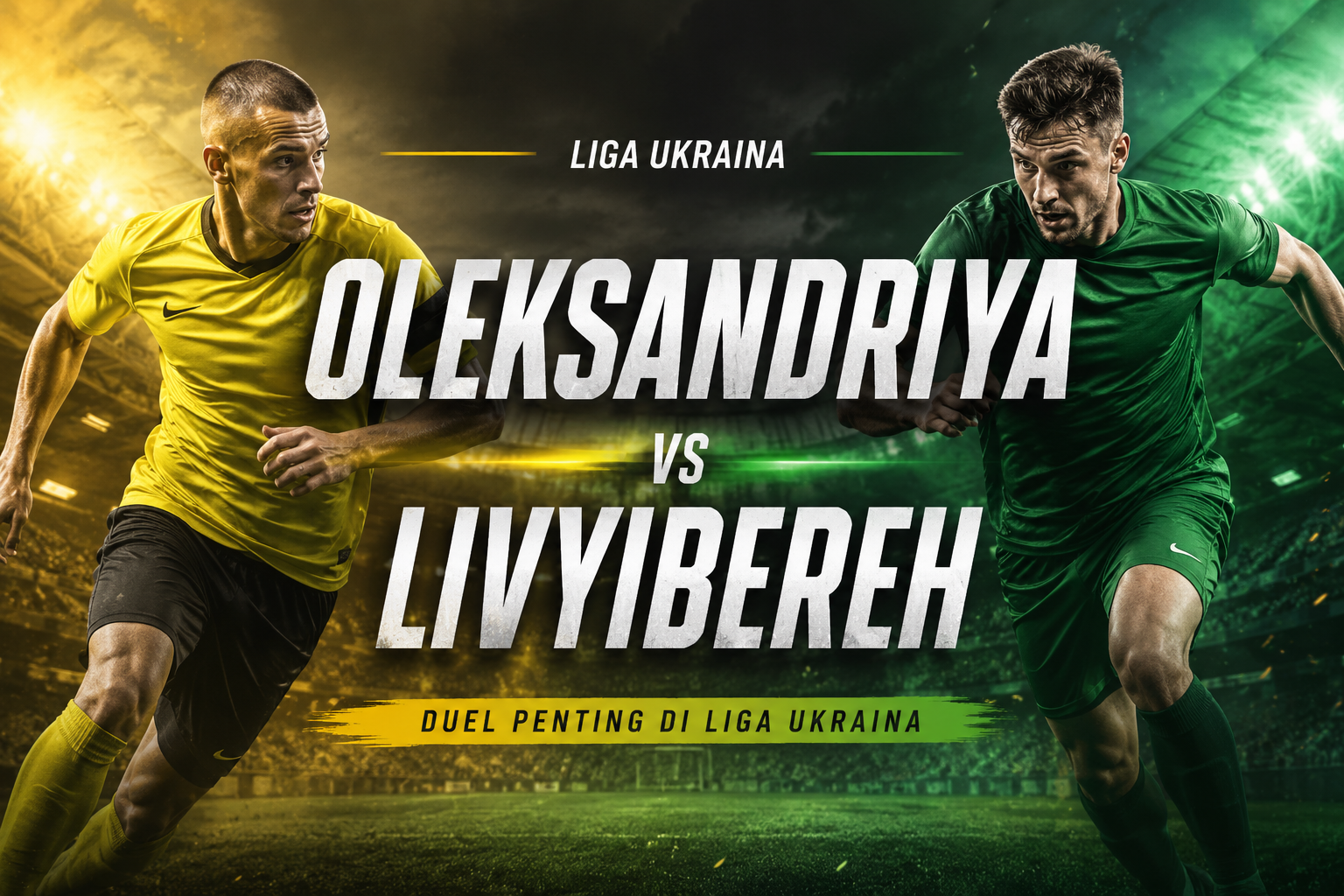 Tigoals Menyoroti Pertarungan Ambisi Oleksandriya dan Livyi Bereh pada Liga Ukraina Pukul 19.30 WIB