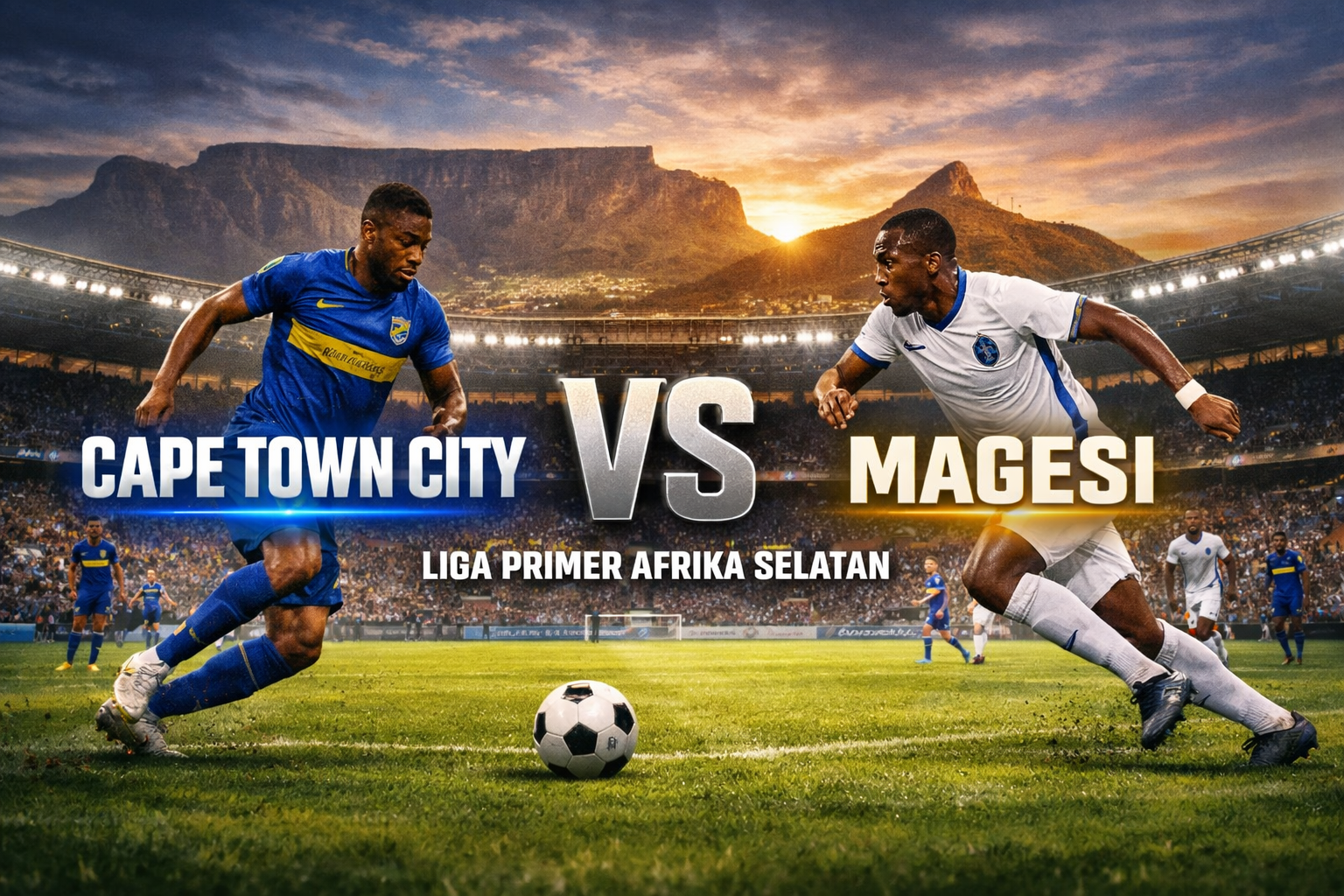 Tigoals Sajikan Preview Cape Town City vs Magesi Liga Primer Afrika Selatan Malam Ini Pukul 20.00 WIB dengan Pembahasan Lengkap Jelang Pertandingan