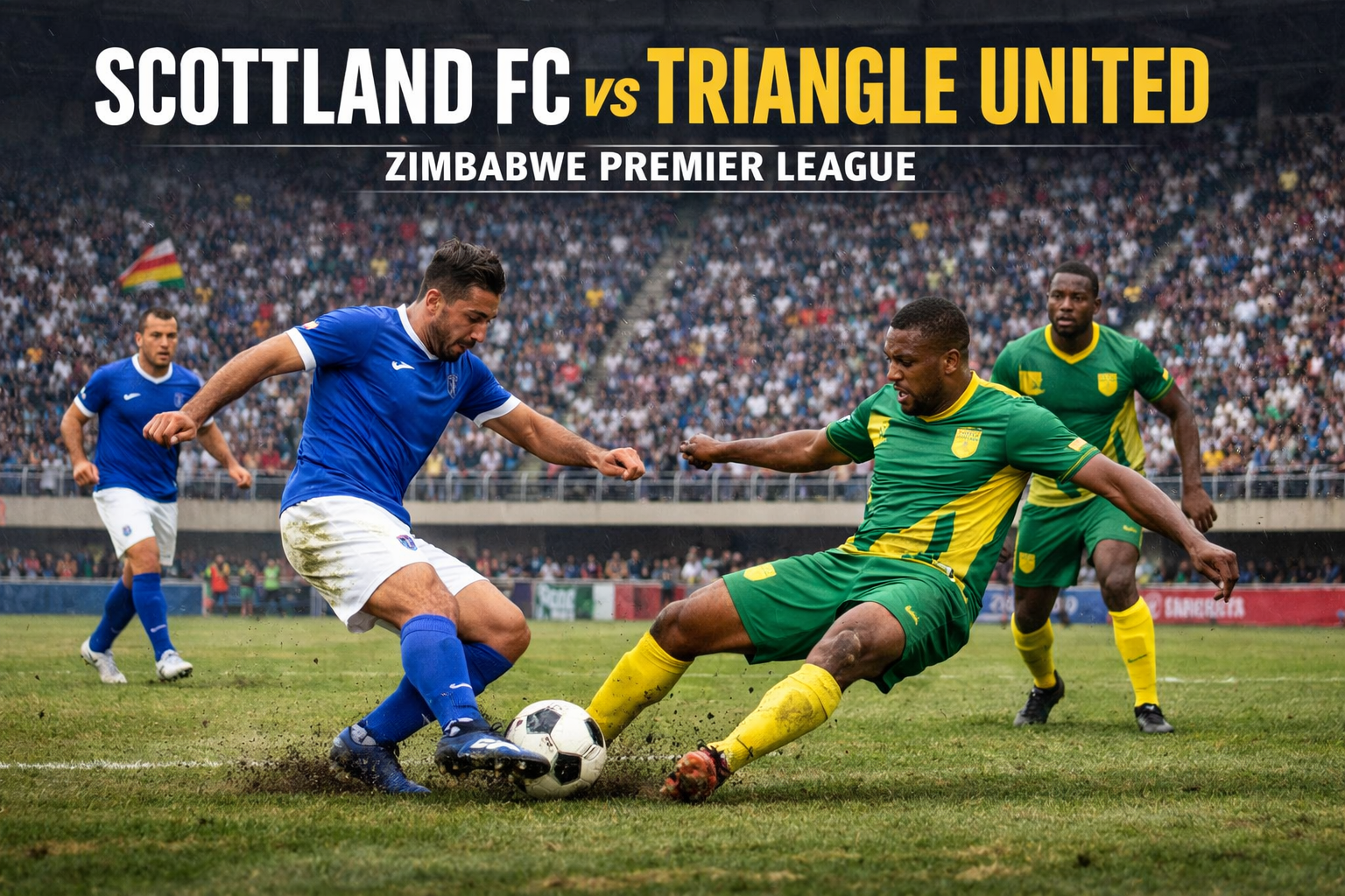 Tigoals - Scottland FC vs Triangle United Sebagai Salah Satu Laga Menarik Zimbabwe Premier League Malam Ini Pukul 20.00 WIB