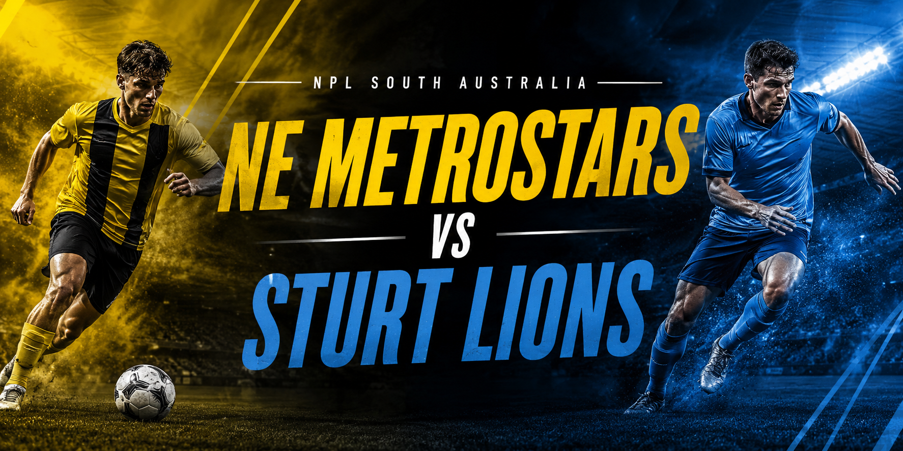 Tigoals Soroti NE MetroStars vs Sturt Lions NPL South Australia Siang Hari Ini Pukul 14.45 WIB sebagai Laga Penting Akhir Pekan