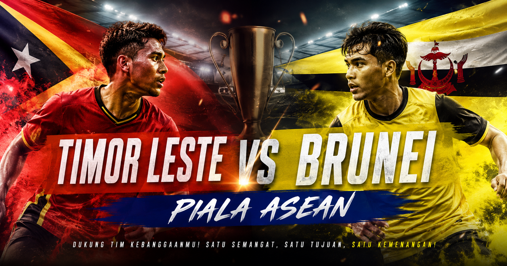 Tigoals - Timor Leste dan Brunei Sore Ini Pukul 16.00 WIB di Laga Piala ASEAN 2026