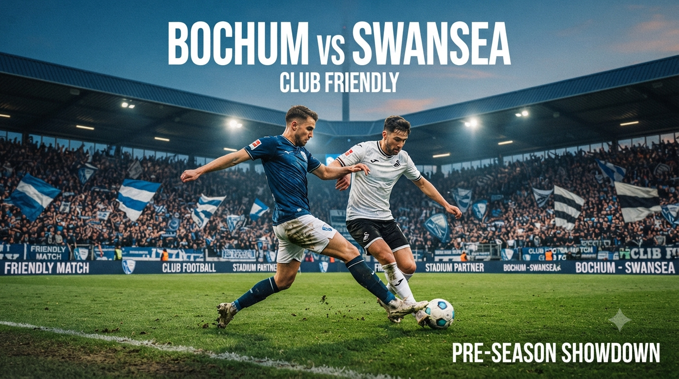 Bochum vs Swansea Club Friendly Malam Ini Pukul 23.00 WIB Hadir di Tigoals Membawa Atmosfer Laga Persahabatan yang Menarik Perhatian Penggemar Sepak Bola