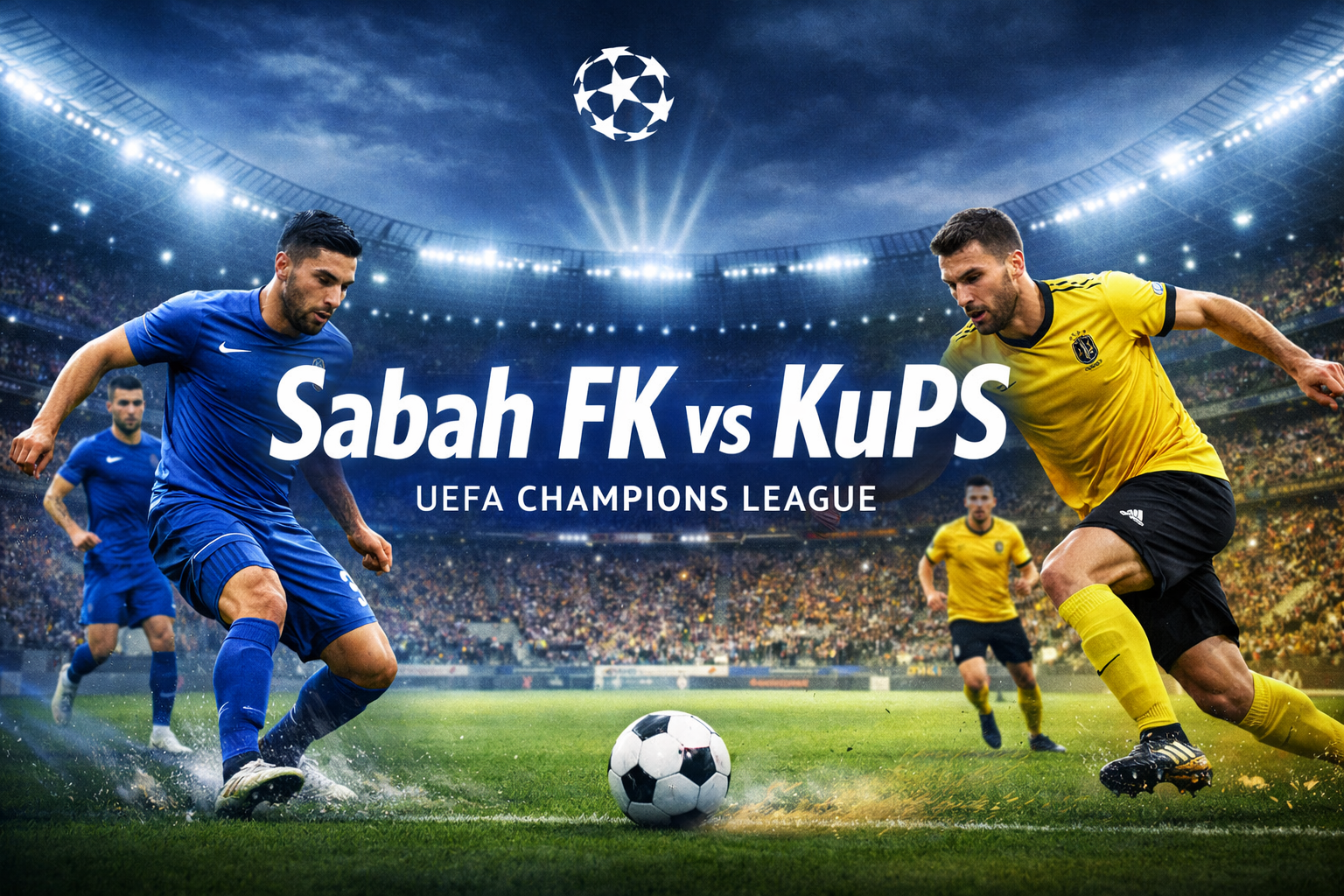 Sabah FK vs KuPS Liga Champions UEFA Malam Ini Pukul 23.00 WIB Siap Menghidupkan Atmosfer Liga Champions UEFA dalam Duel yang Dinanti Banyak Penggemar di Tigoals
