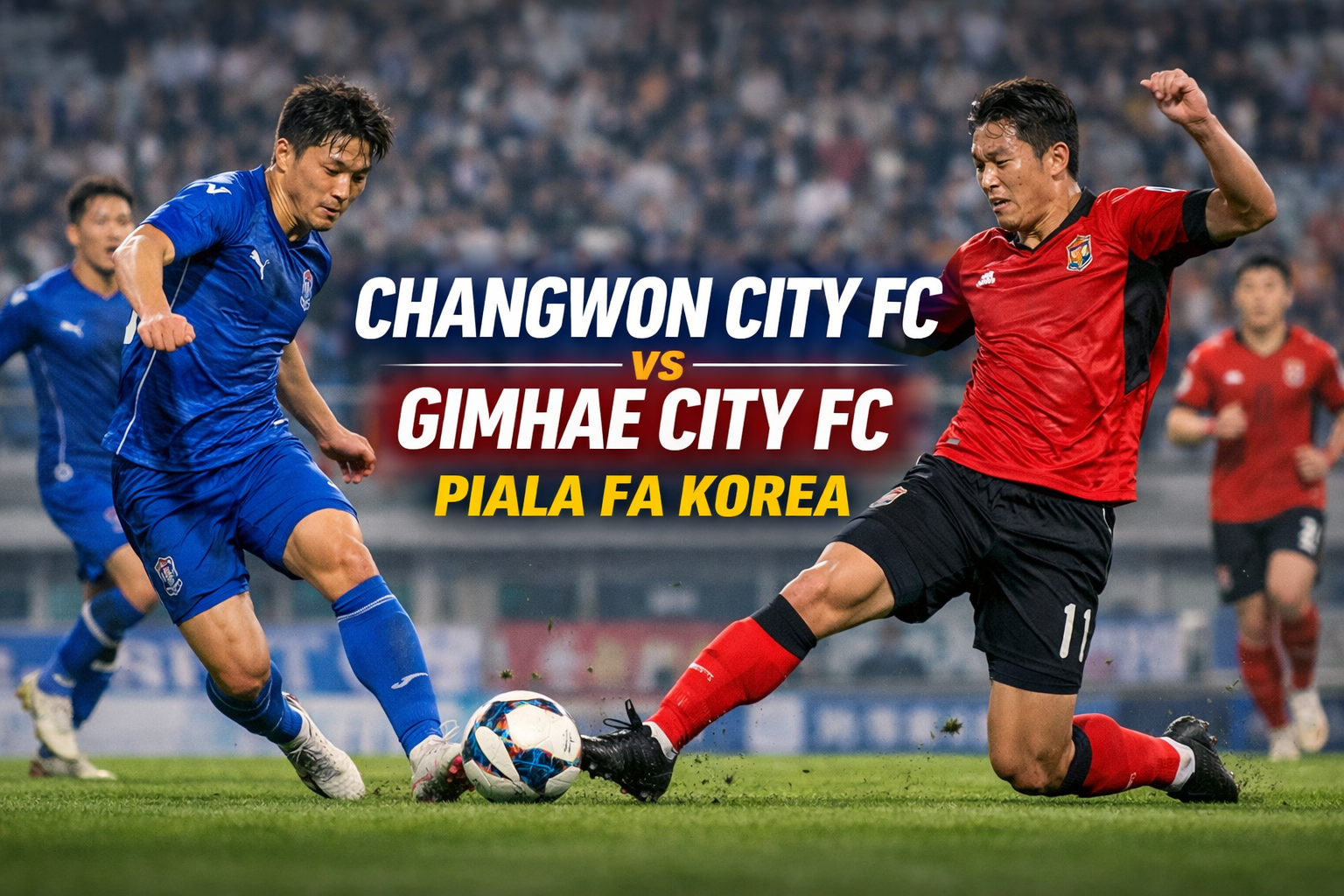 Tigoals Hadirkan Update Changwon City FC vs Gimhae City Piala FA Korea Sore Ini — Duel Panas!