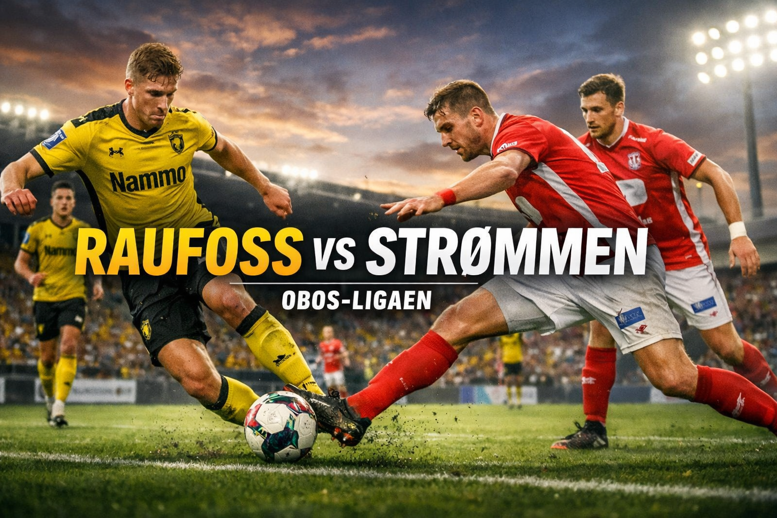 Tigoals : Raufoss vs Strommen Jadi Pertandingan Menarik dalam Lanjutan OBOS-ligaen Malam Ini Pukul 23.00 WIB