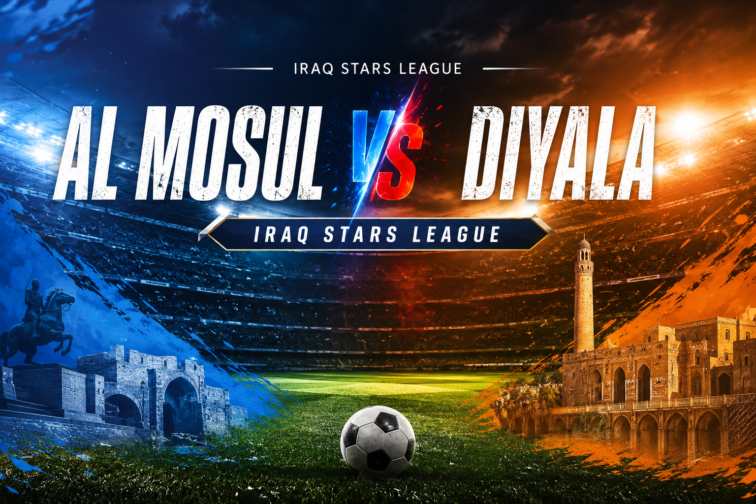 Al Mosul vs Diyala Iraq Stars League Malam Ini Pukul 21.30 WIB, Tigoals Sajikan Informasi Lengkap Duel Seru Liga Irak