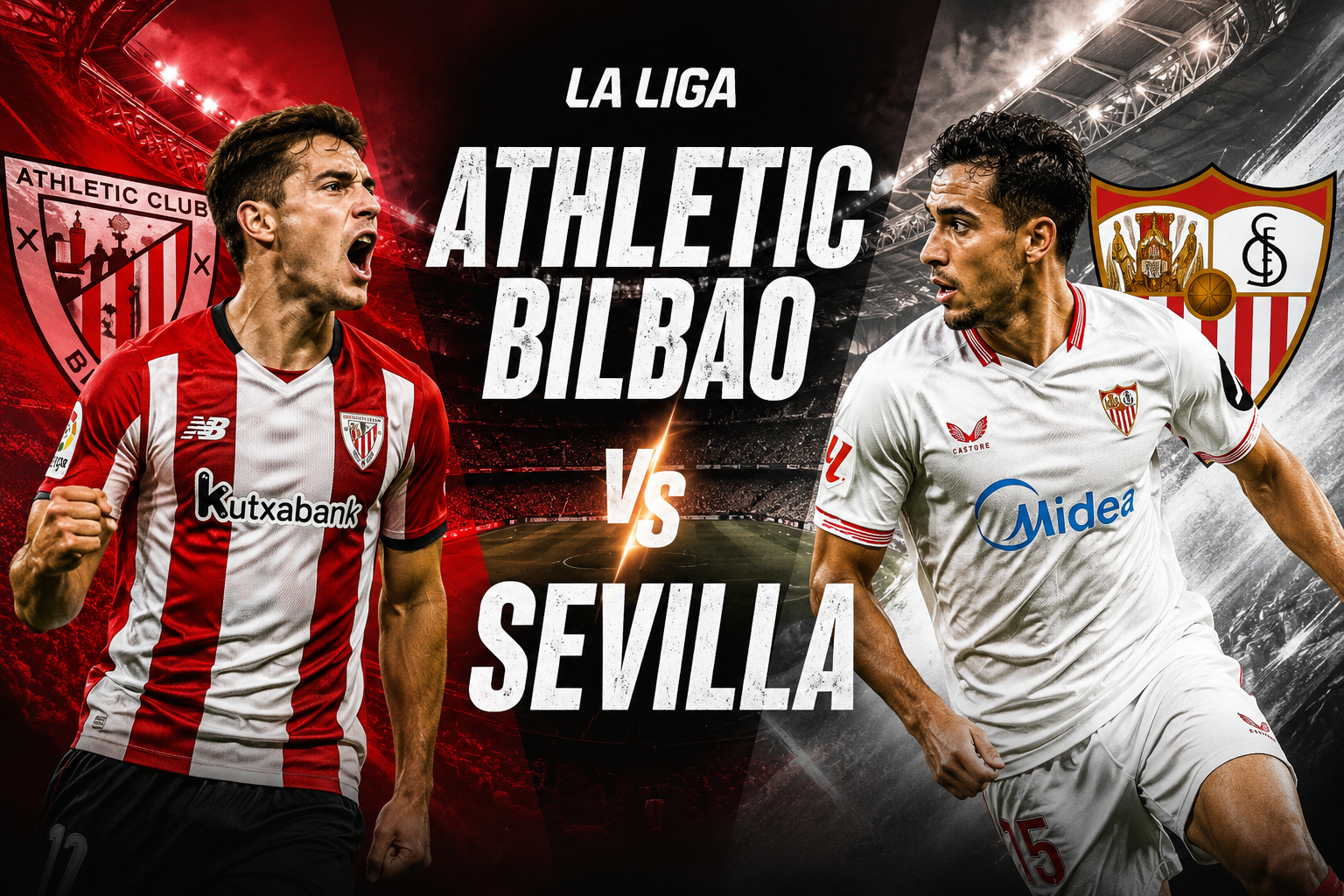 Athletic Bilbao vs Sevilla La Liga Malam Ini Pukul 22.00 WIB, Duel Sengit di San Mamés yang Sayang Dilewatkan