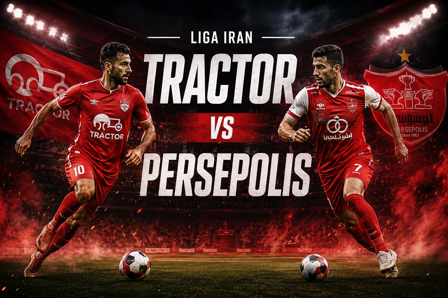 Tigoals Siapkan Informasi Tractor vs Persepolis Liga Iran Malam Ini Pukul 22.00 WIB, Duel Sengit Dua Tim Papan Atas