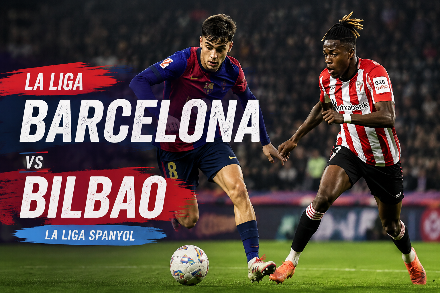 Barcelona vs Bilbao La Liga Dini Hari Ini Pukul 02.00 WIB, Tigoals Siapkan Informasi Lengkap Duel di Camp Nou