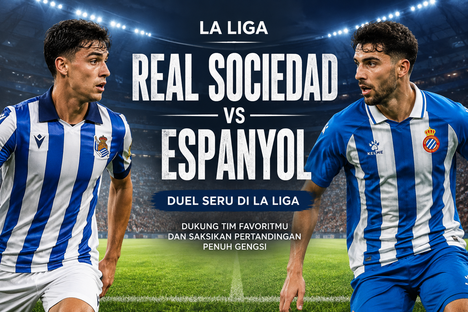 Real Sociedad vs Espanyol La Liga Dini Hari Ini Pukul 00.00 WIB, Tigoals Bahas Duel Penting di Anoeta Saat Kedua Tim Memburu Poin Perdana dan Momentum Positif