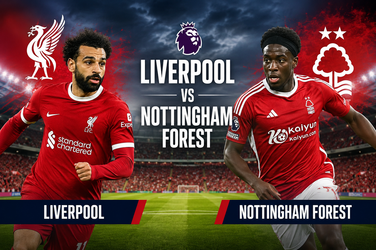 Tigoals : Liverpool vs Nottingham Forest Liga Inggris Sore Ini Pukul 18.30 WIB