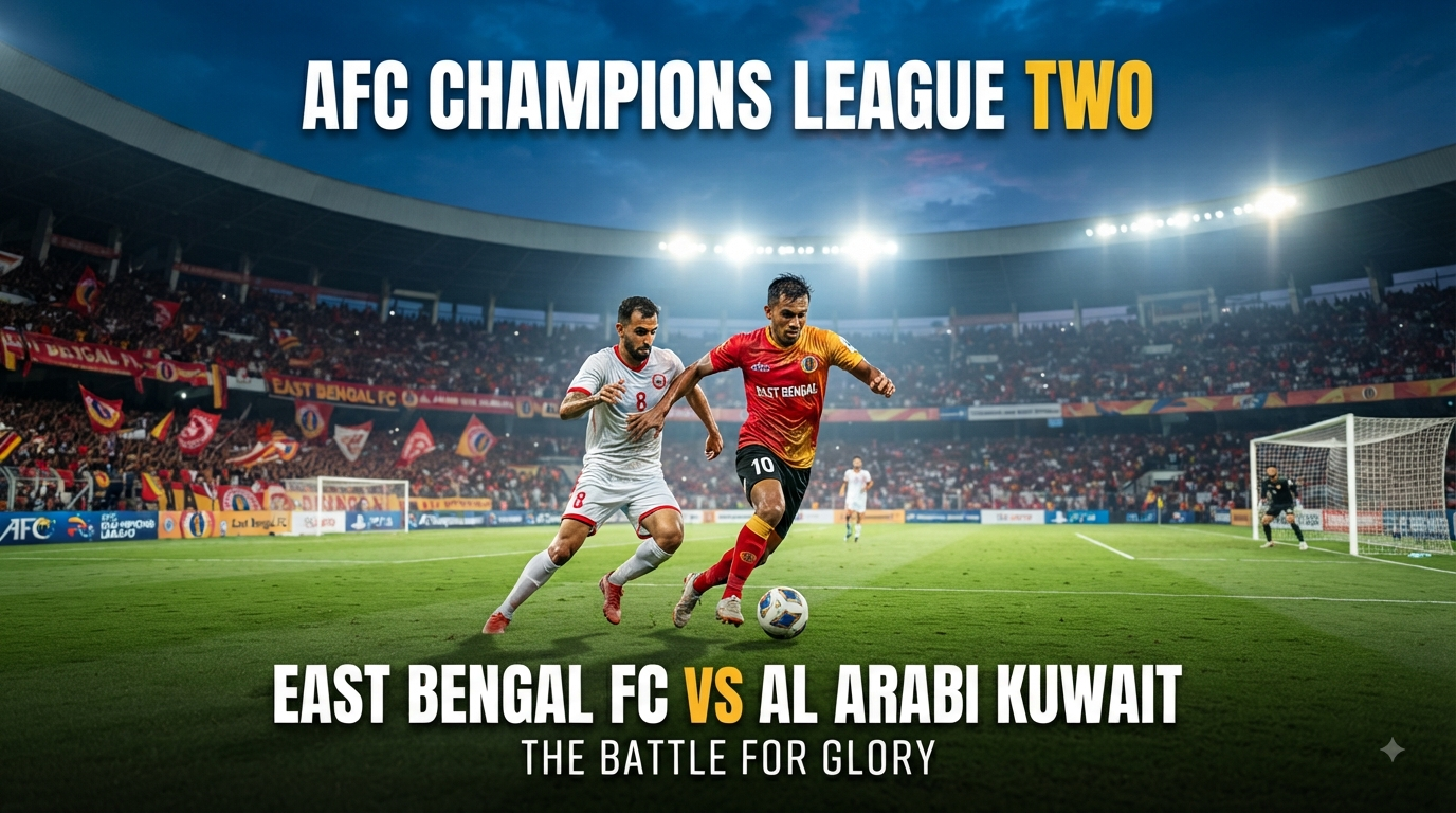 East Bengal vs Al Arabi Kuwait AFC Champions League Two Malam Ini Pukul 20.30 WIB Tersedia di Tigoals dengan Pembahasan Duel Menarik Kompetisi Asia