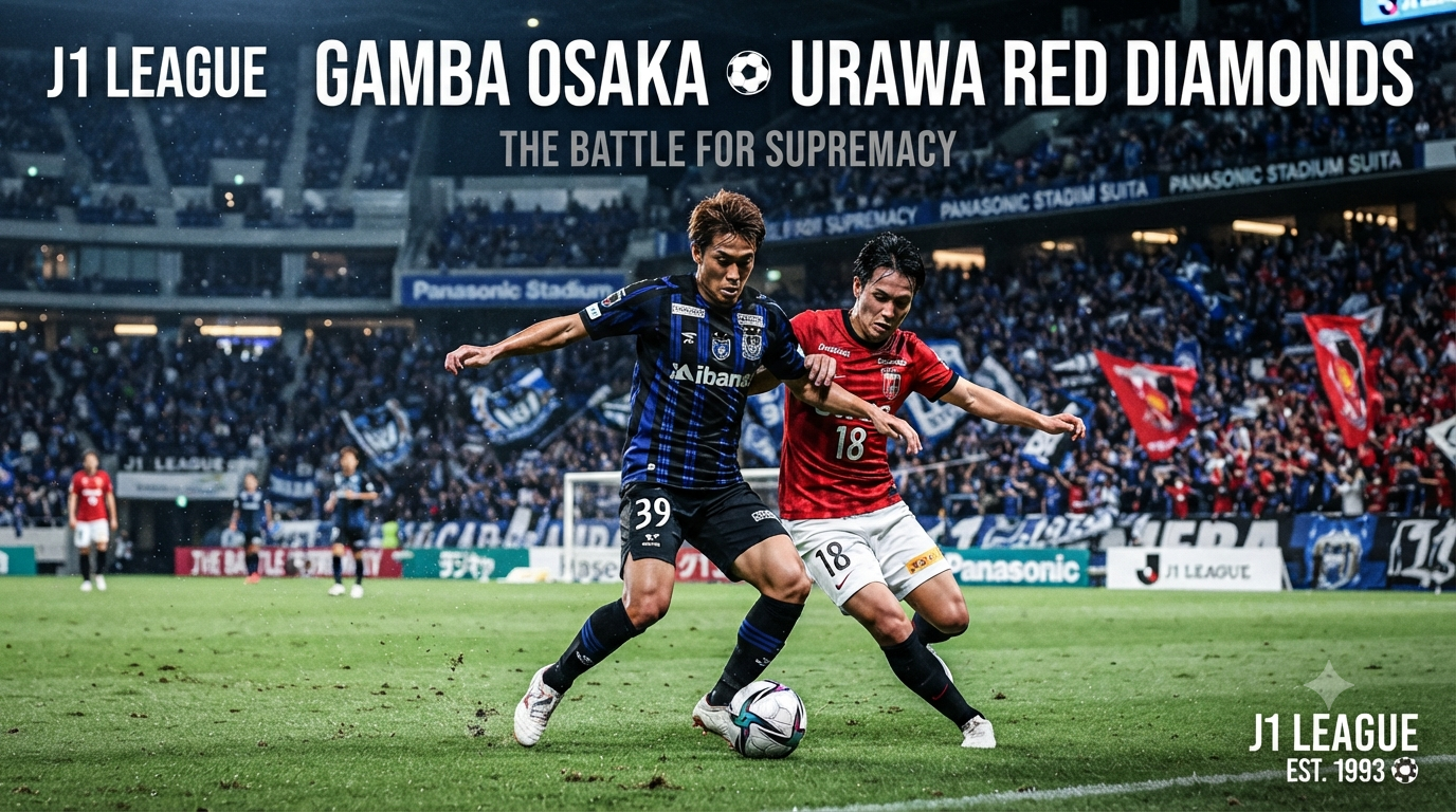 Streaming Gamba Osaka vs Urawa Red Diamonds J1 League Sore Ini Pukul 17.30 WIB di Tigoals - Sajikan Keseruan Duel Sengit dan Informasi Lengkap Pertandingan