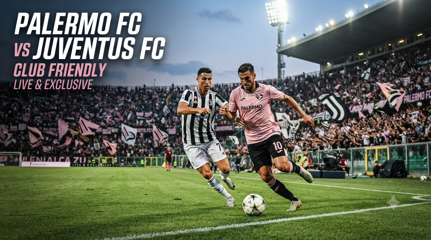 Tigoals Hadirkan Informasi Palermo vs Juventus Club Friendly Sore Ini Pukul 17.00 WIB - Simak Berita Terbaru Pertandingan Pramusim Kedua Tim