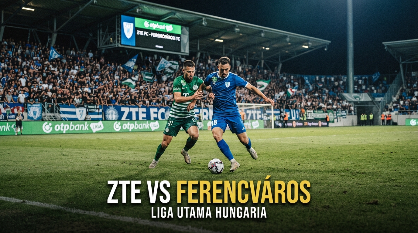 Tigoals Hadirkan ZTE vs Ferencvaros Liga Utama Hungaria Malam Ini Pukul 22.30 WIB dengan Informasi Lengkap Seputar Pertandingan