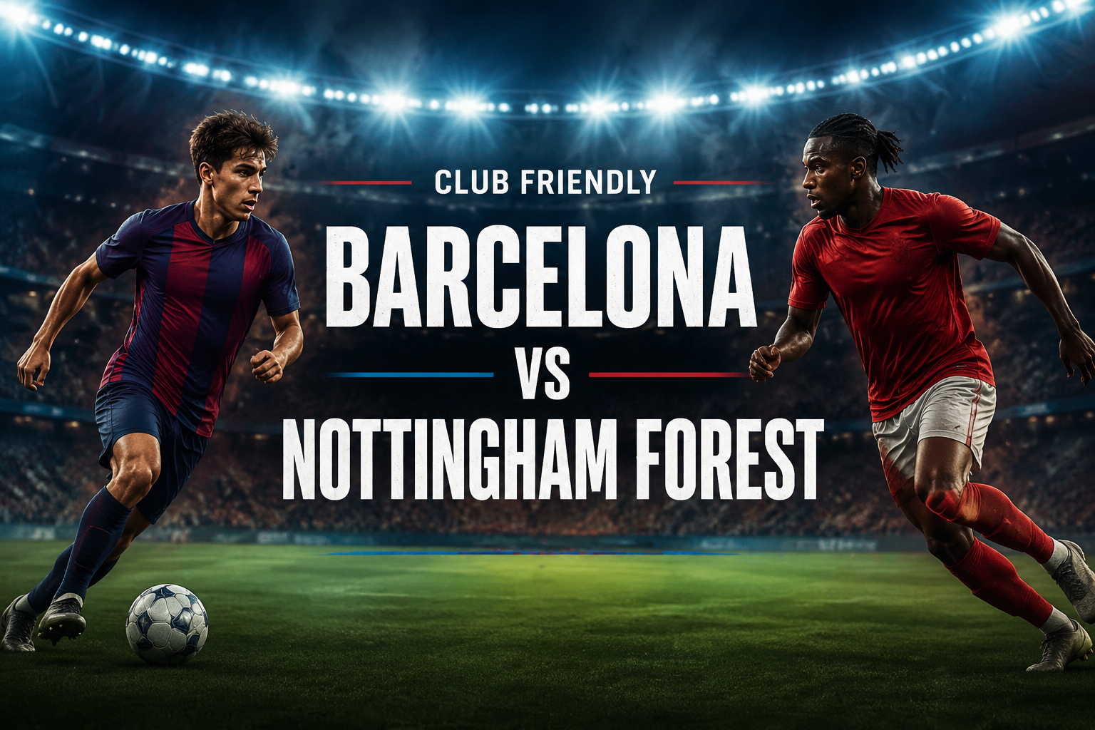 Tigoals Menghadirkan Streaming Barcelona vs Nottingham Forest Club Friendly Dini Hari Ini Pukul 02.00 WIB Dengan Informasi Pertandingan Pramusim Terbaru