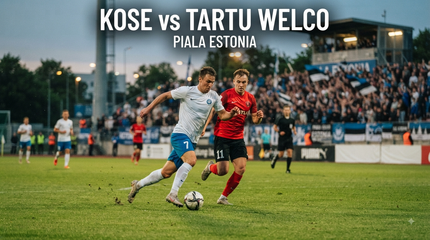 Tigoals Sajikan Kose vs Tartu Welco Piala Estonia Malam Ini Pukul 23.00 WIB dengan Ulasan Pertandingan dan Keseruan Duel Kedua Tim