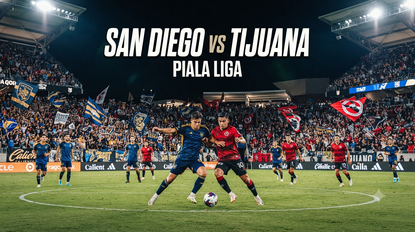 Tigoals Sajikan San Diego vs Tijuana Piala Liga Pagi Ini Pukul 09.00 WIB dengan Atmosfer Pertandingan Menarik
