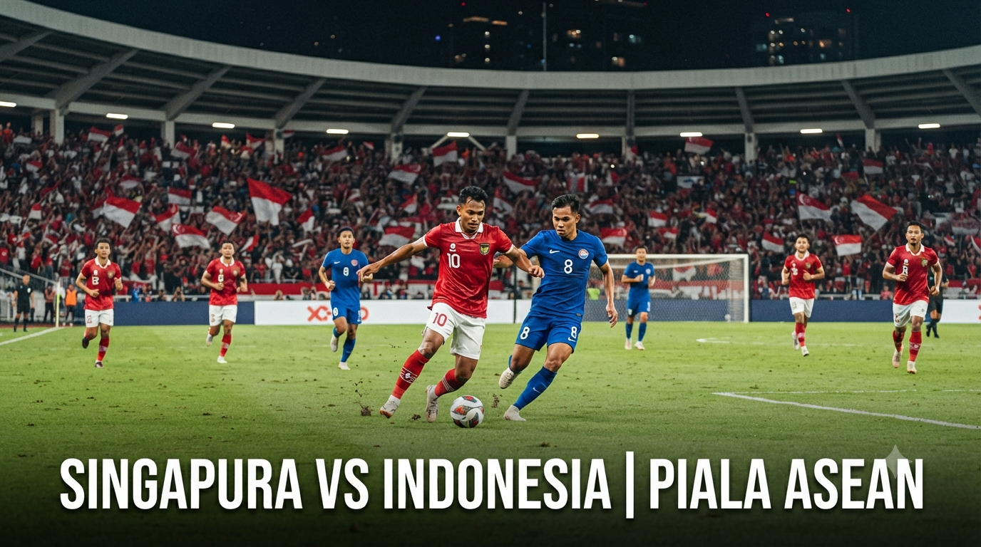 Tigoals Streaming Singapura vs Indonesia Piala ASEAN Malam Ini Pukul 20.00 WIB Dengan Sajian Pertandingan Menarik dan Informasi Terbaru