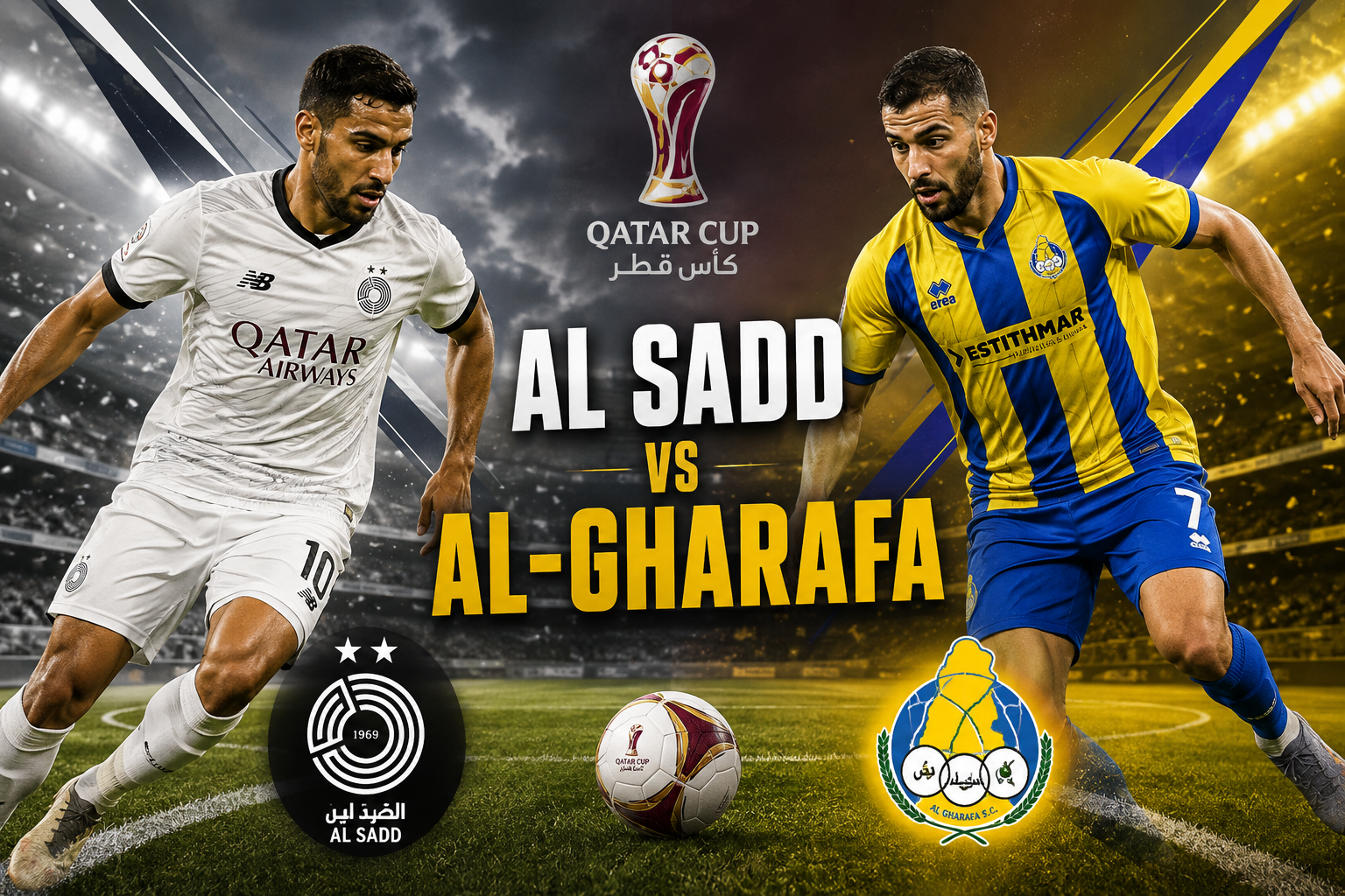 Al Sadd vs Al-Gharafa Piala Qatar Malam Ini Pukul 21.00 WIB, Duel Sengit Dua Tim Teratas Menuju Final di Tigoals