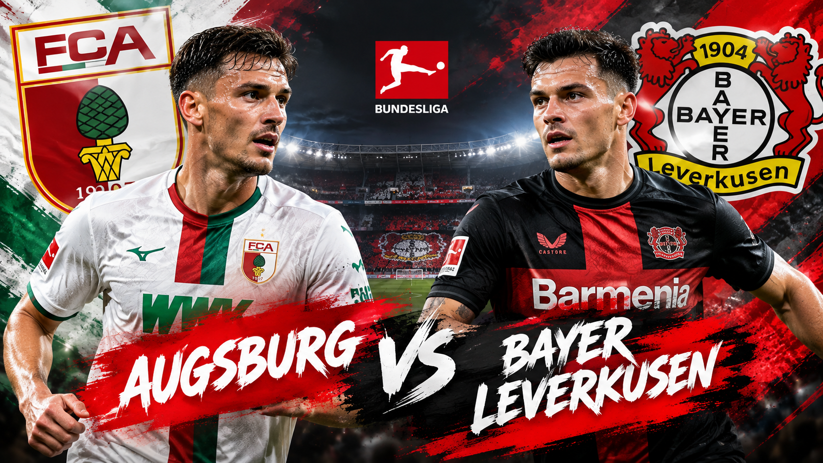 Augsburg vs Bayer Leverkusen Bundesliga Malam Ini Pukul 20.30 WIB, Tigoals Soroti Duel Menarik di WWK Arena