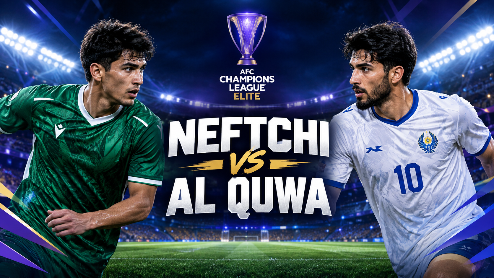 Tigoals Mengulas Pertarungan Neftchi vs Al Quwa di AFC Champions League Elite Malam Ini Pukul 20.45 WIB
