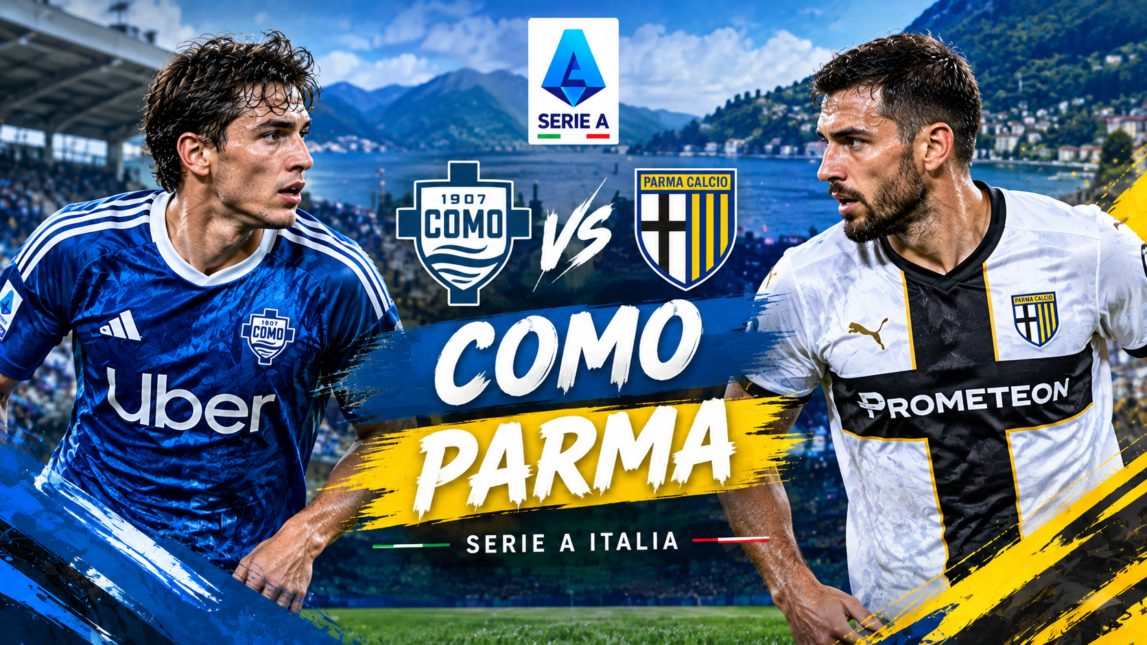 Tigoals Melihat Perburuan Poin Como vs Parma di Serie A Malam Ini Pukul 23.30 WIB