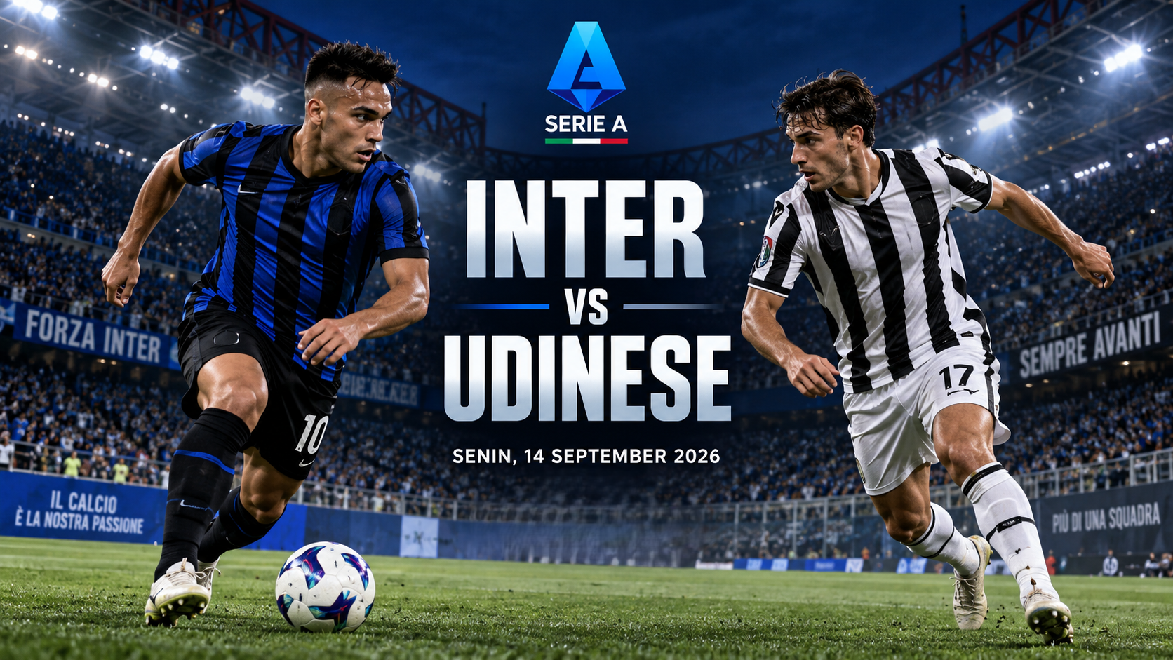 Tigoals Menanti Respons Inter Saat Menjamu Udinese di Serie A Dini Hari Ini Pukul 01.45 WIB