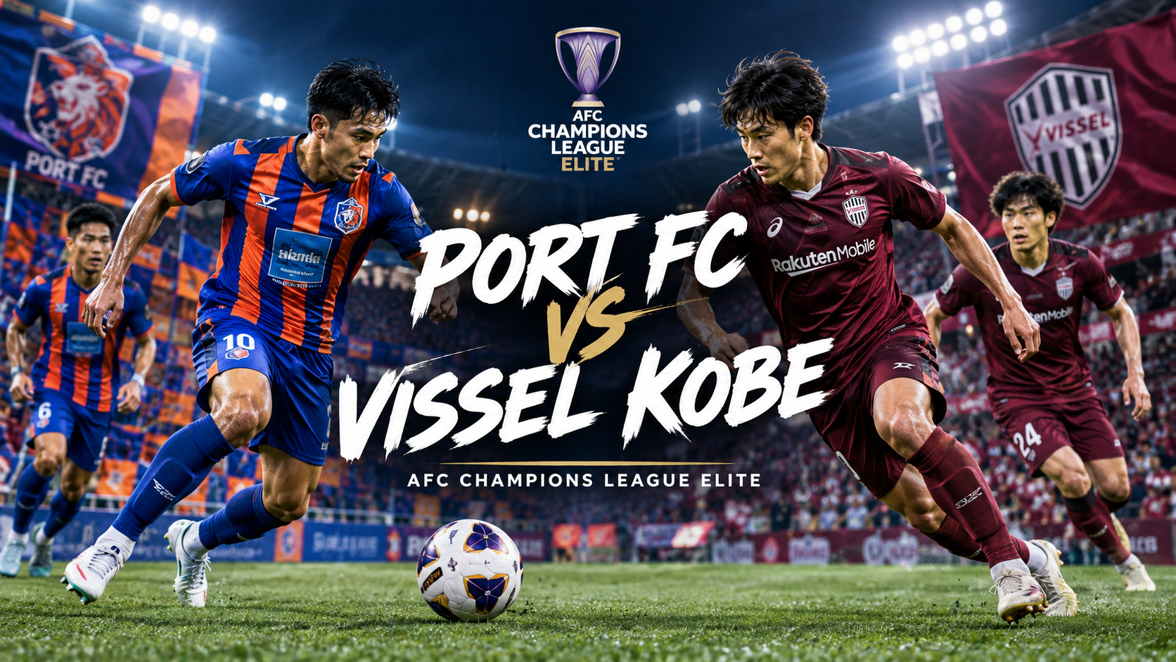 Tigoals Ikuti Port vs Vissel Kobe di ACL Elite Malam Ini Pukul 19.15 WIB