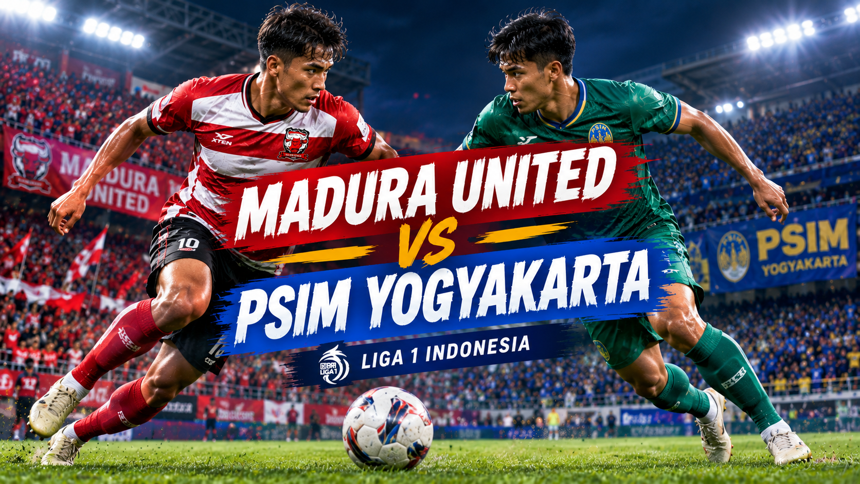Tigoals : Madura United vs PSIM Malam Ini Pukul 19.00 WIB, Laga Penting di Pamekasan