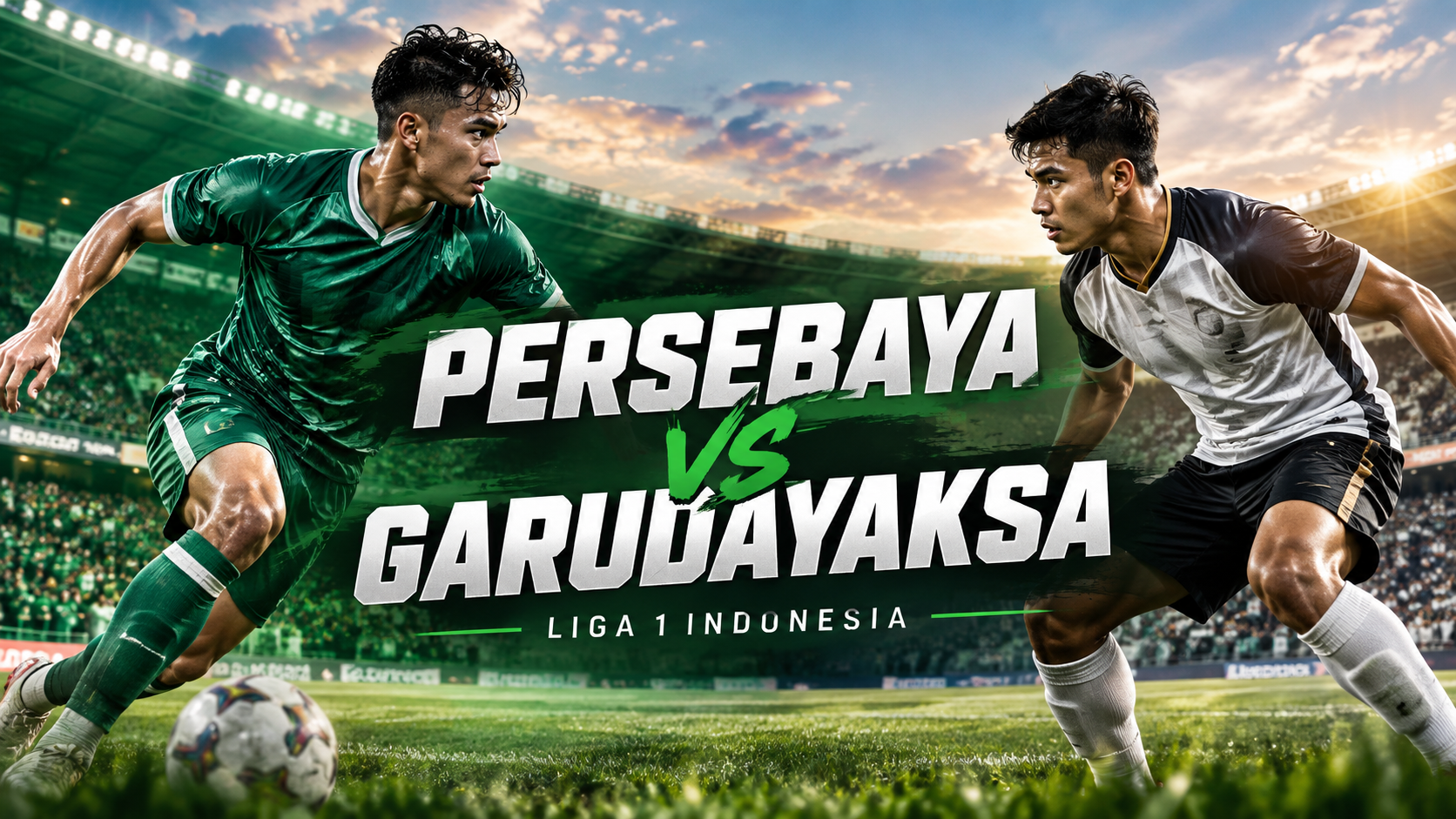 Tigoals : Persebaya vs Garudayaksa Liga 1 Indonesia Sore Ini Pukul 15.30 WIB, Pertarungan Menarik di Gelora Bung Tomo