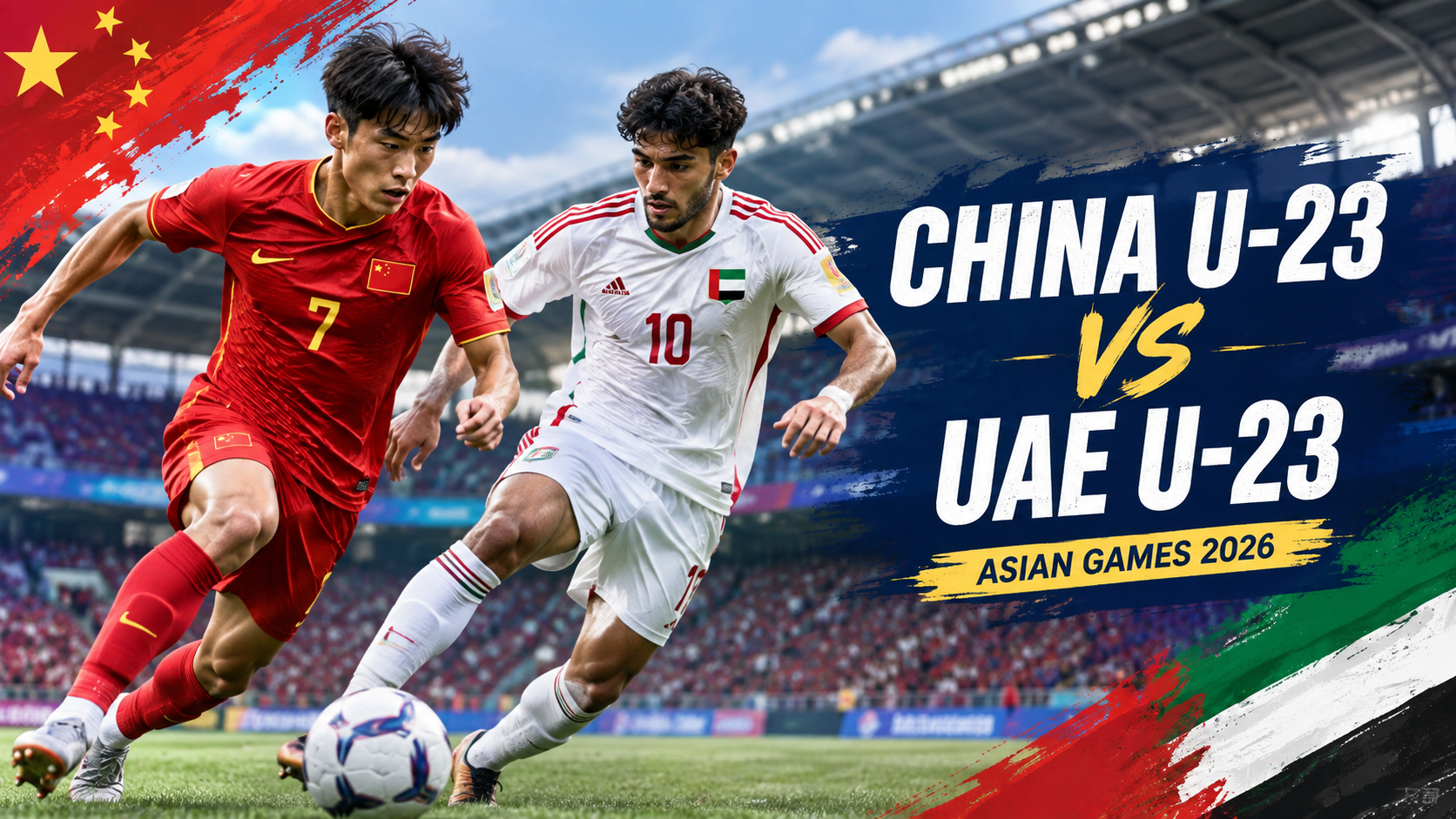 Tigoals : China vs Uni Emirat Arab Asian Games 2026 Siang Ini Pukul 12.30 WIB