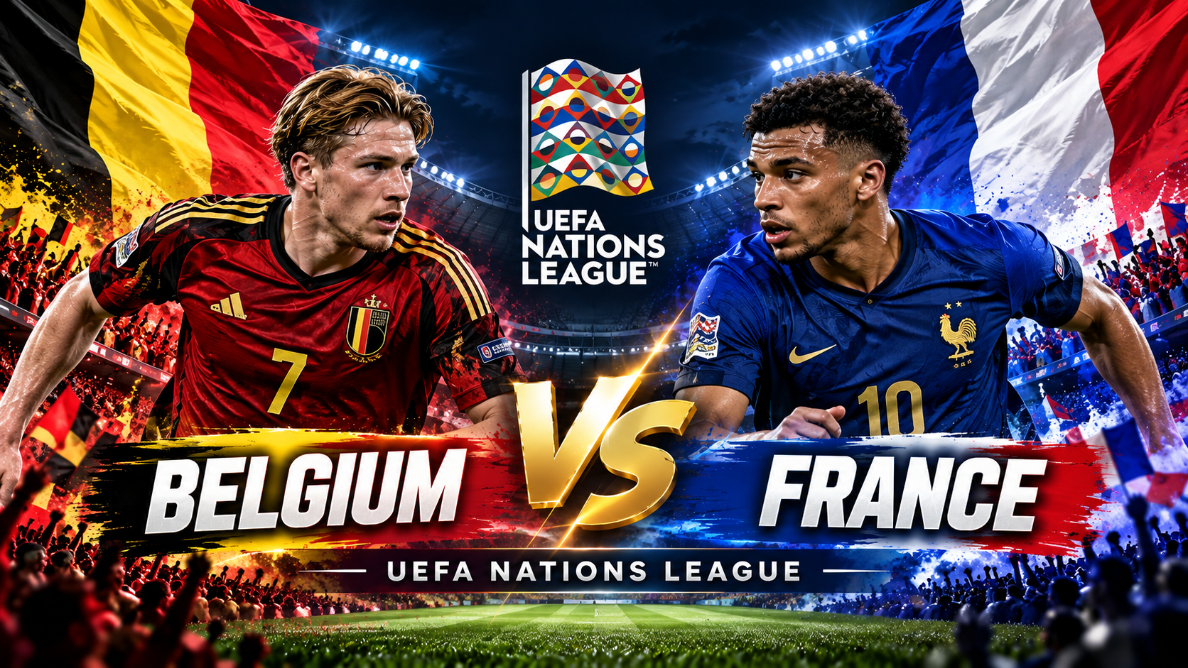 Belgia vs Prancis UEFA Nations League Dini Hari Ini Pukul 01.45 WIB, Tigoals Pantau Duel League A