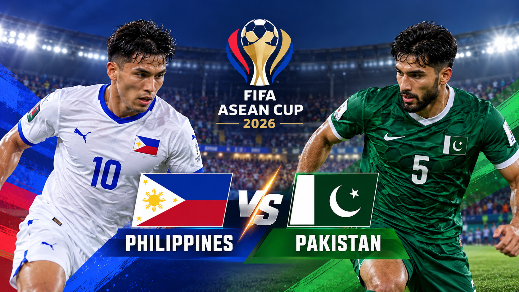 Tigoals Pantau Filipina vs Pakistan di FIFA ASEAN Cup 2026 Sore Ini Pukul 16.00 WIB