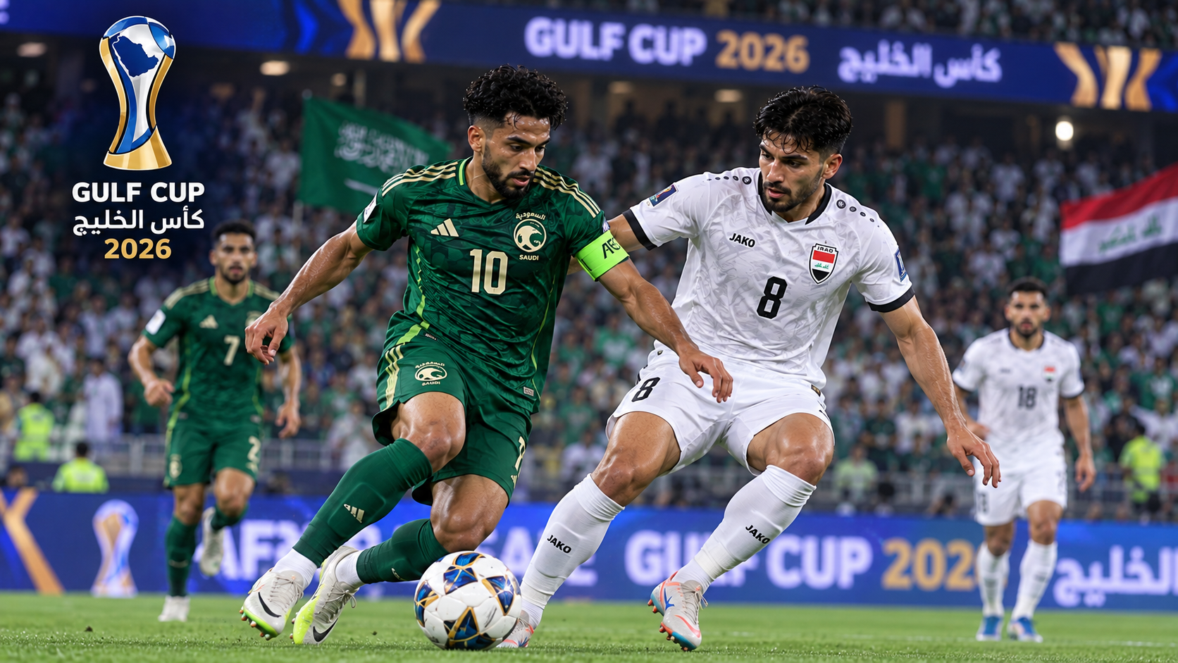 Tigoals Pantau Arab Saudi vs Irak di Gulf Cup 2026 Malam Ini Pukul 20.30 WIB