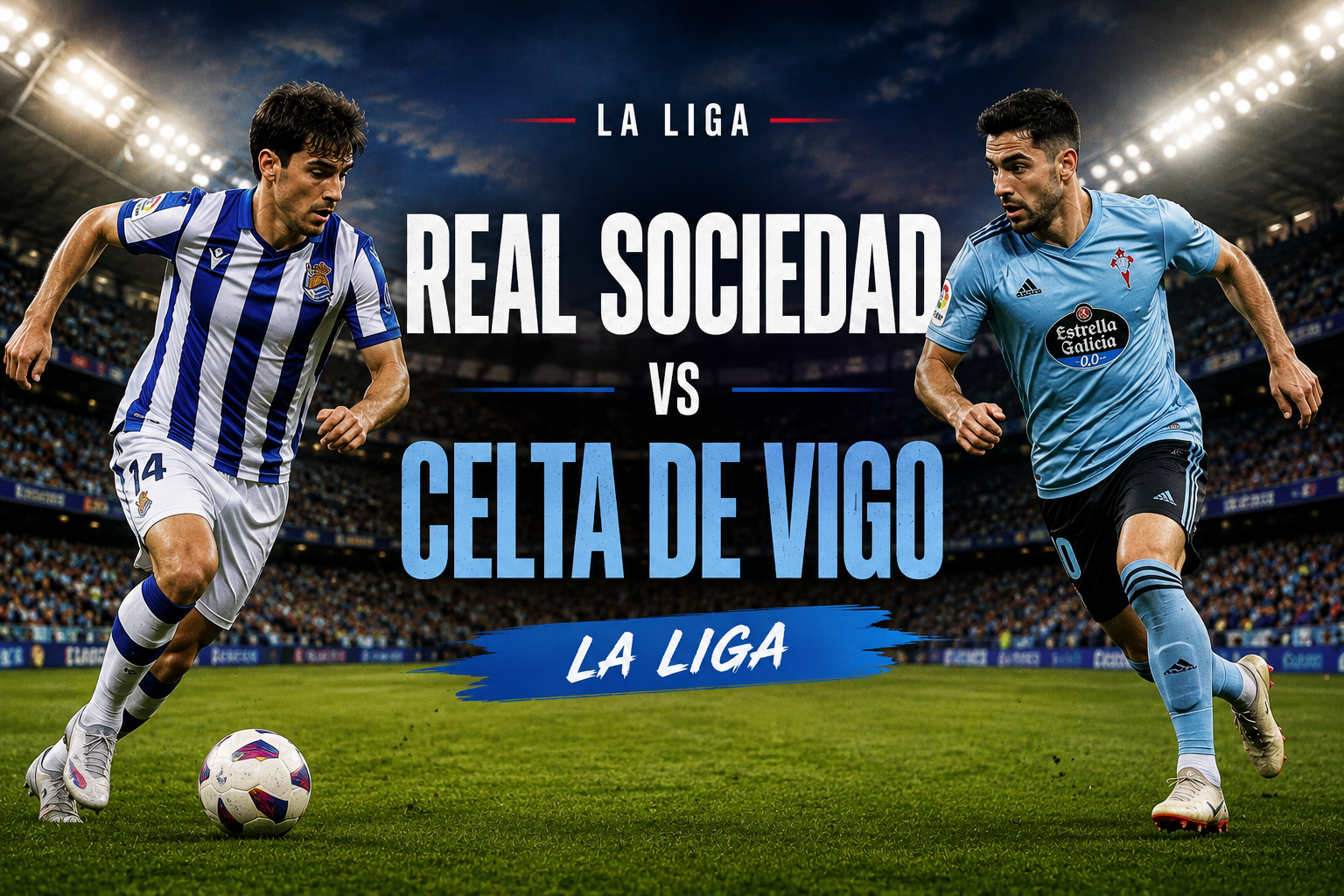 Tigoals Sajikan Real Sociedad vs Celta de Vigo La Liga Dini Hari Pukul 02.00 WIB, Duel Menarik di Reale Arena