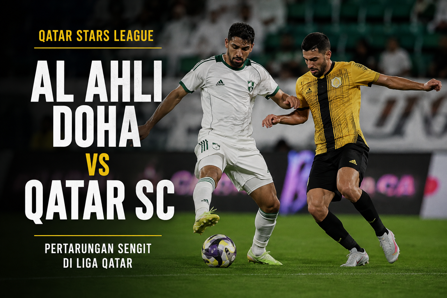 Tigoals Sajikan Al Ahli Doha vs Qatar SC Qatar Stars League Malam Ini Pukul 21.00 WIB