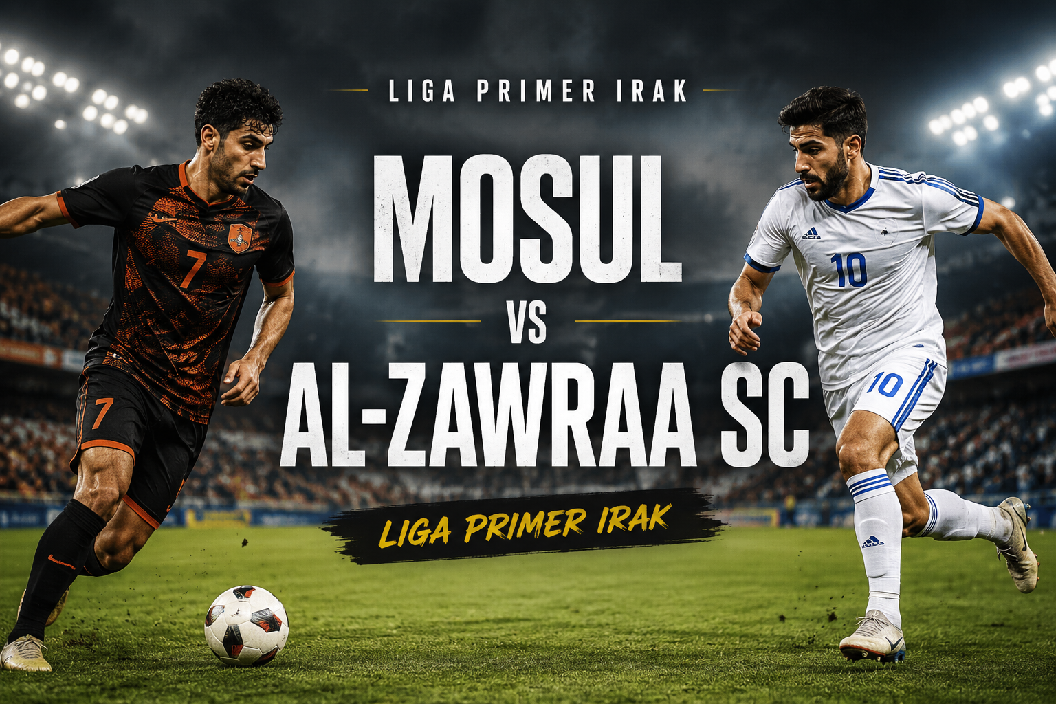 Tigoals Hadirkan Mosul vs Al-Zawraa SC di Liga Primer Irak Malam Ini Pukul 22.45 WIB