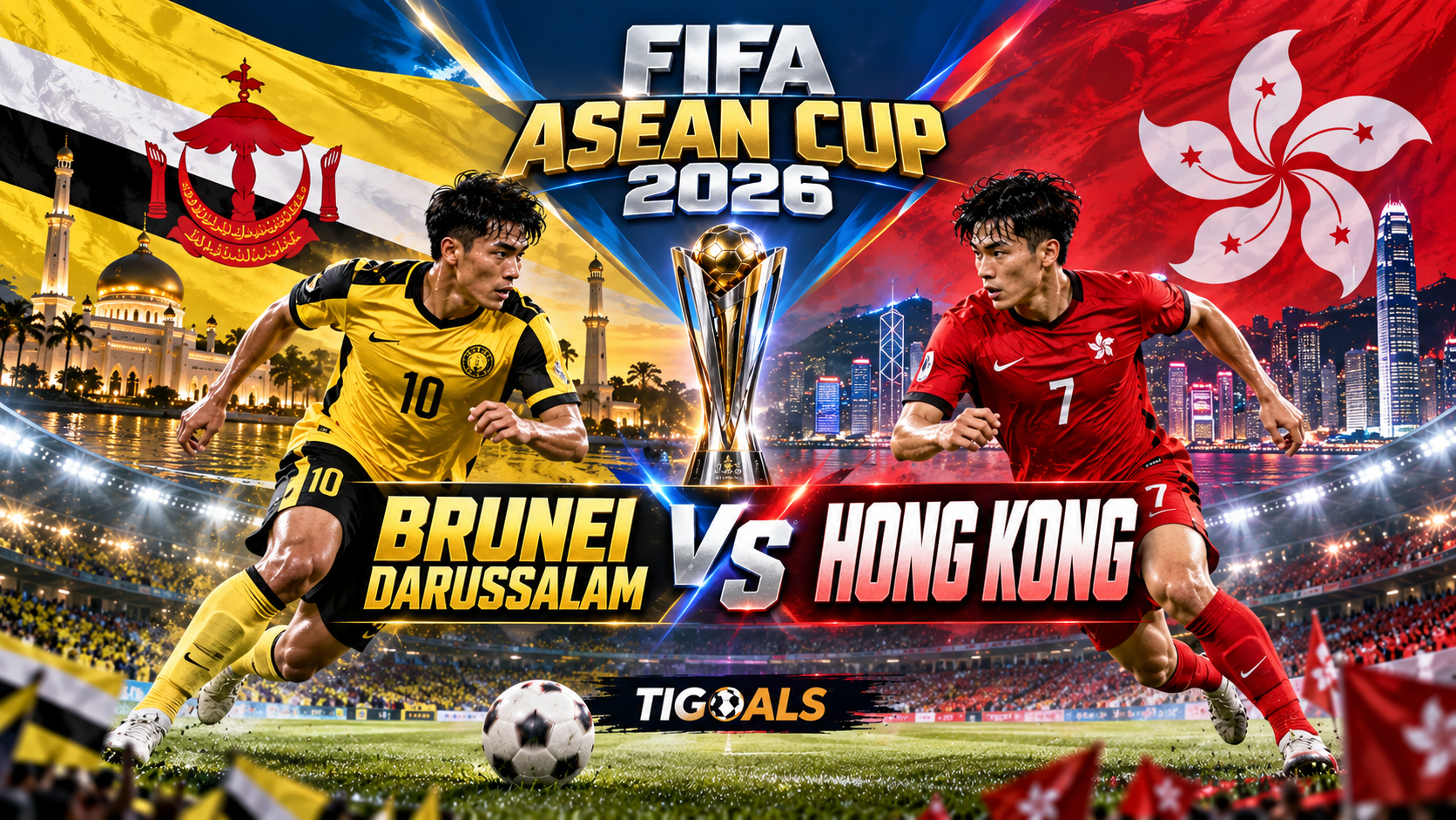 Tigoals Pantau Brunei Darussalam vs Hong Kong di FIFA ASEAN Cup Malam Ini Pukul 20.00 WIB